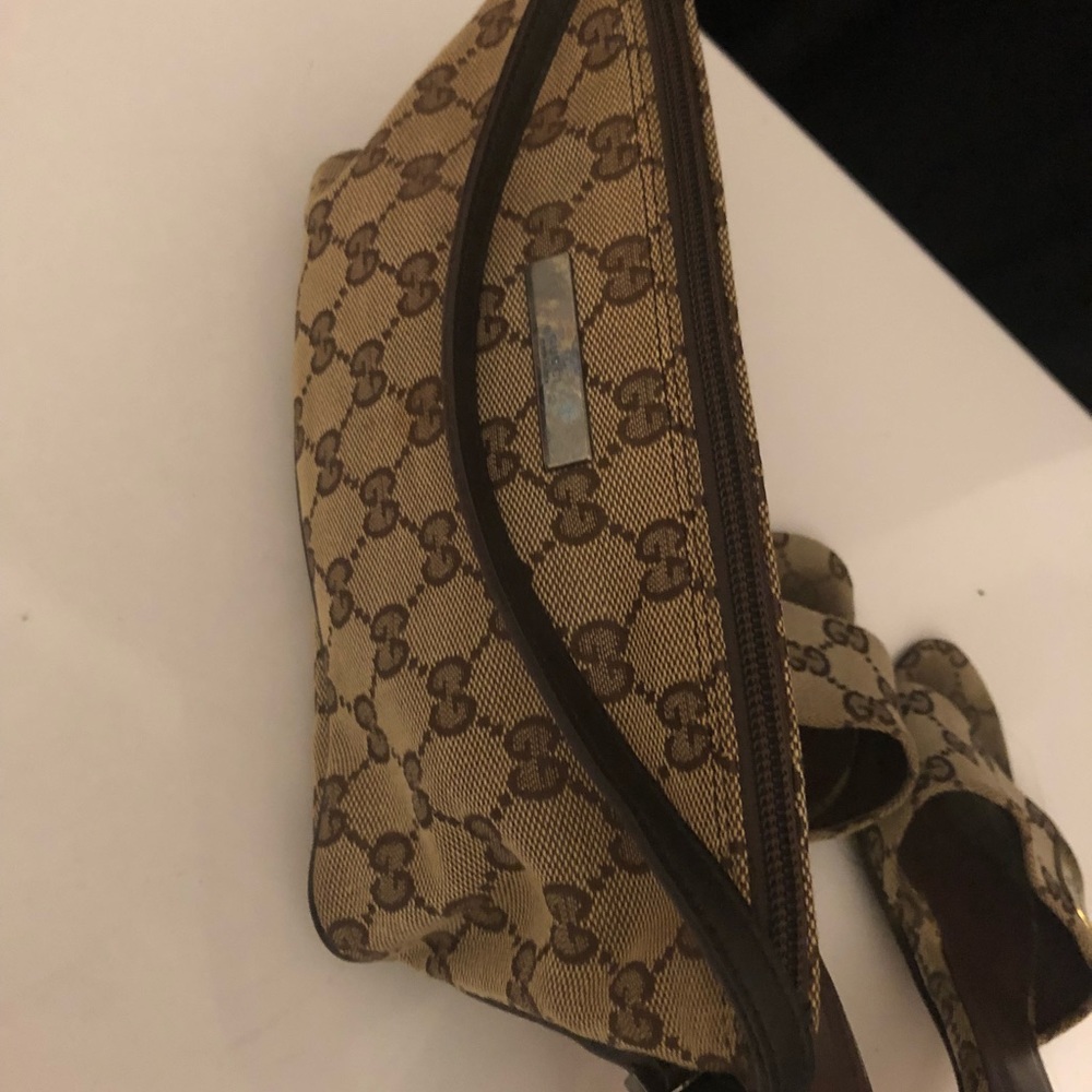 Vintage Gucci Monogram canvas mini purse!!